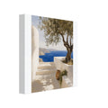 Classic blue Mediterranean seascape canvas wall art
